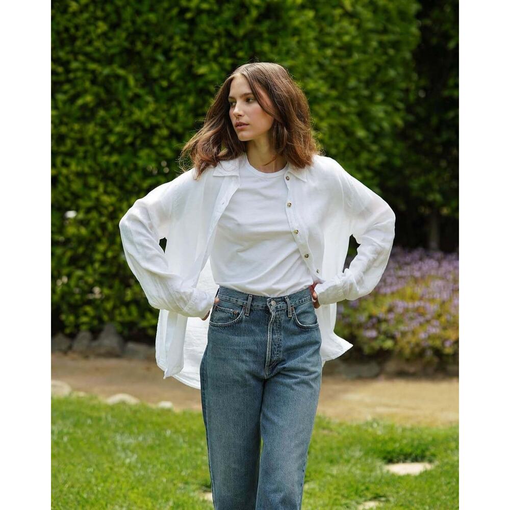 Wyeth Favorite Buttonup - S - White